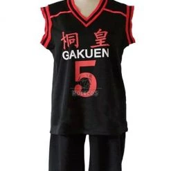 Kuroko no Basuke Basketball Aomine Daiki Touoh Gakuen Uniform Cosplay Costume