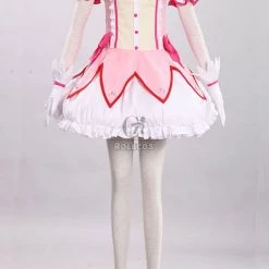 Puella Magi Madoka Magica Kaname Madoka Pink Dress Cute Cosplay Costume 8 Puella Magi Madoka Magica Kaname Madoka Pink Dress Cute Cosplay Costume -Anime Costumes store online fewfe