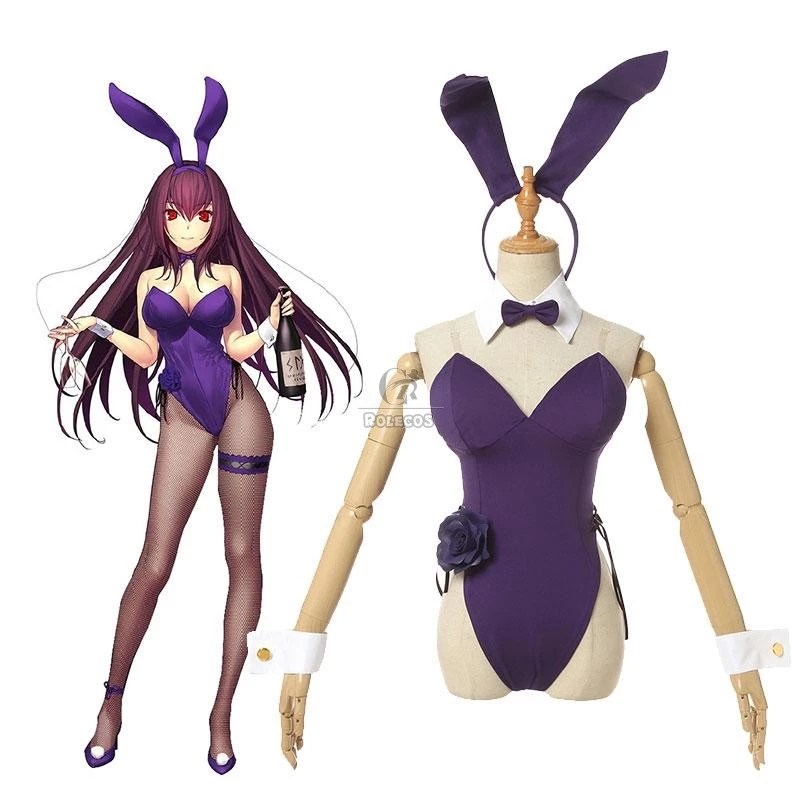 FGO Fate Grand Order Scathach Scáthach Bunner Girl Cosplay Costume