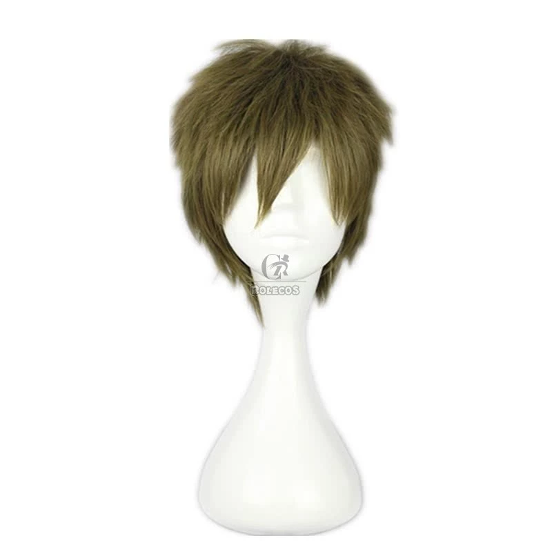 Free! Iwatobi Swim Club Tachibana Makoto Green Short Cosplay Wig - Image 2