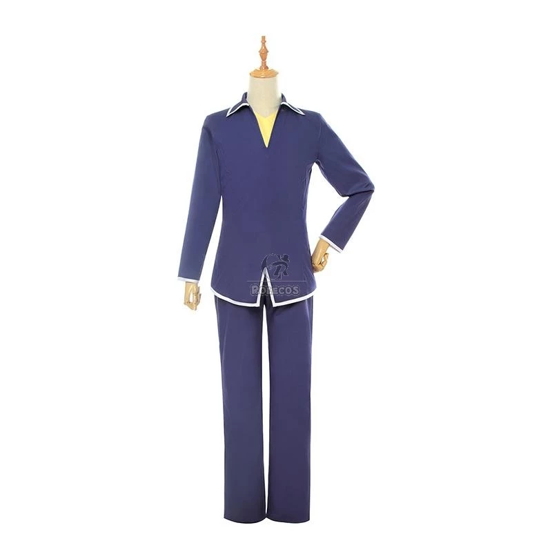 Fruits Basket Yuki soma Kyo soma School Uniform Cosplay Costume - Image 9