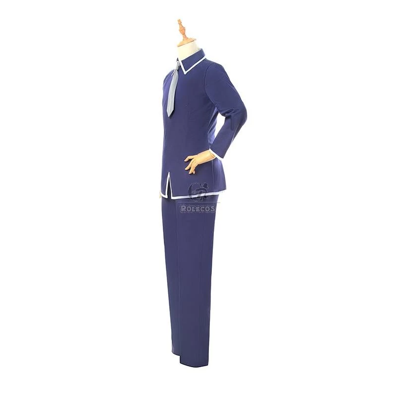 Fruits Basket Yuki soma Kyo soma School Uniform Cosplay Costume - Image 7
