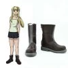 Fullmetal Alchemist Anime Winry Rockbell Cosplay Shoes Boots Custom Made