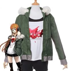 Futaba Sakura Persona 5 Brown Game Cosplay Costumes