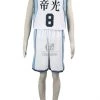 Kuroko No Basuke Basketball Kise Ryouta Uniform No.8 Cosplay Costume