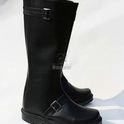 Handmade Gintama Sakata Gintoki Cosplay Shoes Black High Boots Custom-made -Anime Costumes store online fw3464k 5 1