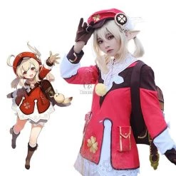Game Genshin Impact Klee Cosplay Costume