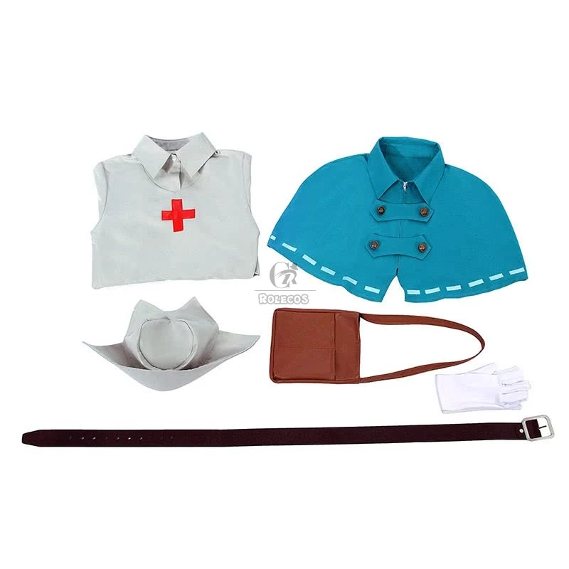 Game Fifth Personality Doctor Emily Nguyen Cosplay Costumes Full Sets - Image 7