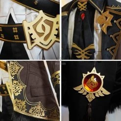 Game Genshin Impact Diluc Cosplay Costume -Anime Costumes store online game genshin impact diluc cosplay costume 3