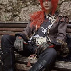 Game Genshin Impact Diluc Cosplay Costume -Anime Costumes store online game genshin impact diluc cosplay costume 3 1