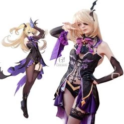 Game Genshin Impact Fischl Cosplay Costume