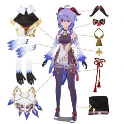 Game Genshin Impact Ganyu Cosplay Costume -Anime Costumes store online game genshin impact ganyu cosplay costume0 13