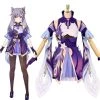 Game Genshin Impact Keqing Cosplay Costume