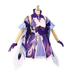 Game Genshin Impact Keqing Cosplay Costume -Anime Costumes store online game genshin impact keqing cosplay costume104