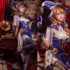 Game Genshin Impact Lisa Cosplay Costume -Anime Costumes store online game genshin impact lisa cosplay costume 4 1