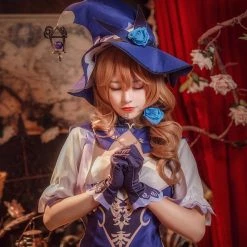 Game Genshin Impact Lisa Cosplay Costume -Anime Costumes store online game genshin impact lisa cosplay costume 5 1