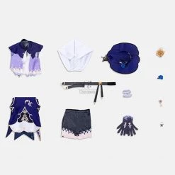 Game Genshin Impact Lisa Cosplay Costume -Anime Costumes store online game genshin impact lisa cosplay costume 7 1