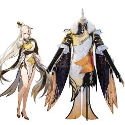 Game Genshin Impact Ningguang Cheongsam Cosplay Costume