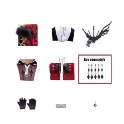 Game Genshin Impact NPC Signora Cosplay Costume -Anime Costumes store online game genshin impact npc signora cosplay costume 7