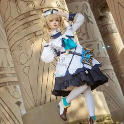 Game Genshin Impact Shining idol Barbara Cosplay Costume -Anime Costumes store online game genshin impact shining idol cosplay costume 2 1