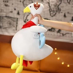 Game Genshin Impact Tartaglia Duck Plush Doll Cosplay Prop