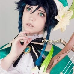 Game Genshin Impact Venti Cosplay Costume -Anime Costumes store online game genshin impact venti cosplay costume 1 2