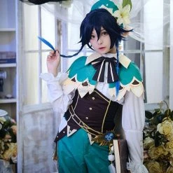 Game Genshin Impact Venti Cosplay Costume -Anime Costumes store online game genshin impact venti cosplay costume 3 1