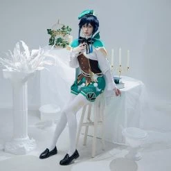 Game Genshin Impact Venti Suit Cosplay Costume -Anime Costumes store online game genshin impact venti suit cosplay costume1 02