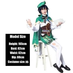 Game Genshin Impact Venti Suit Cosplay Costume -Anime Costumes store online game genshin impact venti suit cosplay costume 9