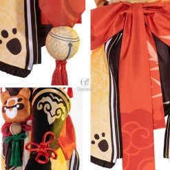 Game Genshin Impact Xiangling Cosplay Costume -Anime Costumes store online game genshin impact xiangling cosplay costume 1