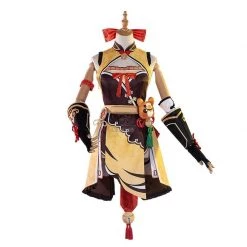 Game Genshin Impact Xiangling Cosplay Costume -Anime Costumes store online game genshin impact xiangling cosplay costume 5