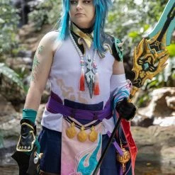 Game Genshin Impact Xiao Cosplay Costume -Anime Costumes store online game genshin impact xiao cosplay 010