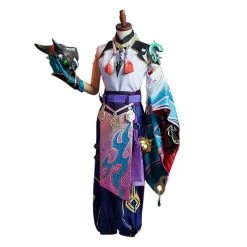 Game Genshin Impact Xiao Cosplay Costume -Anime Costumes store online game genshin impact xiao cosplay 9 1