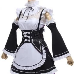 Re:ZERO -Starting Life in Another World Rem Ram Anime Cosplay Costumes Maid Uniforms Dresses -Anime Costumes store online gc195 2