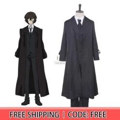 Bungou Stray Dogs Osamu Dazai Black Era Anime Cosplay Outfits Costumes