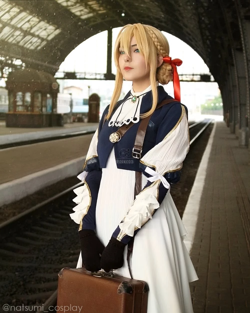 Anime Violet Evergarden Violet Evergarden Cosplay Costumes 6 Anime Violet Evergarden Violet Evergarden Cosplay Costumes - Image 6