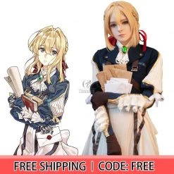 Anime Violet Evergarden Violet Evergarden Cosplay Costumes