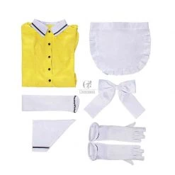 Blend S Mafuyu Hoshikawa Yellow Anime Cosplay Costumes -Anime Costumes store online gc372c 7 blend s mafuyu hoshikawa yellow anime cosplay costumes