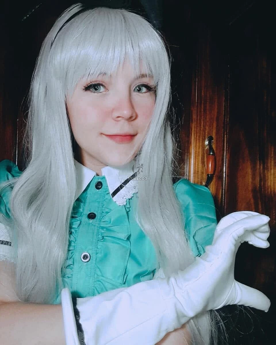 Blend S Hideri Kanzaki Anime Green Cosplay Costumes 2 Blend S Hideri Kanzaki Anime Green Cosplay Costumes - Image 2