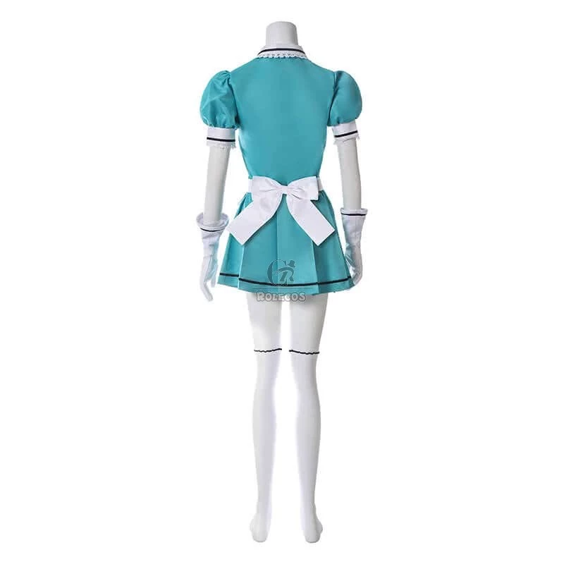 Blend S Hideri Kanzaki Anime Green Cosplay Costumes 5 Blend S Hideri Kanzaki Anime Green Cosplay Costumes - Image 5
