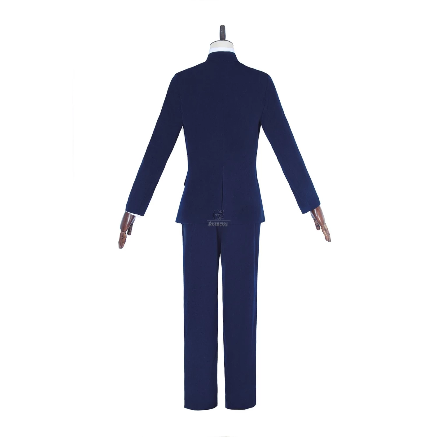 WotaKoi Love is Hard for Otaku Hirotaka Nifuji Blue Suits for Men Cosplay Costume 4 WotaKoi Love is Hard for Otaku Hirotaka Nifuji Blue Suits for Men Cosplay Costume - Image 4