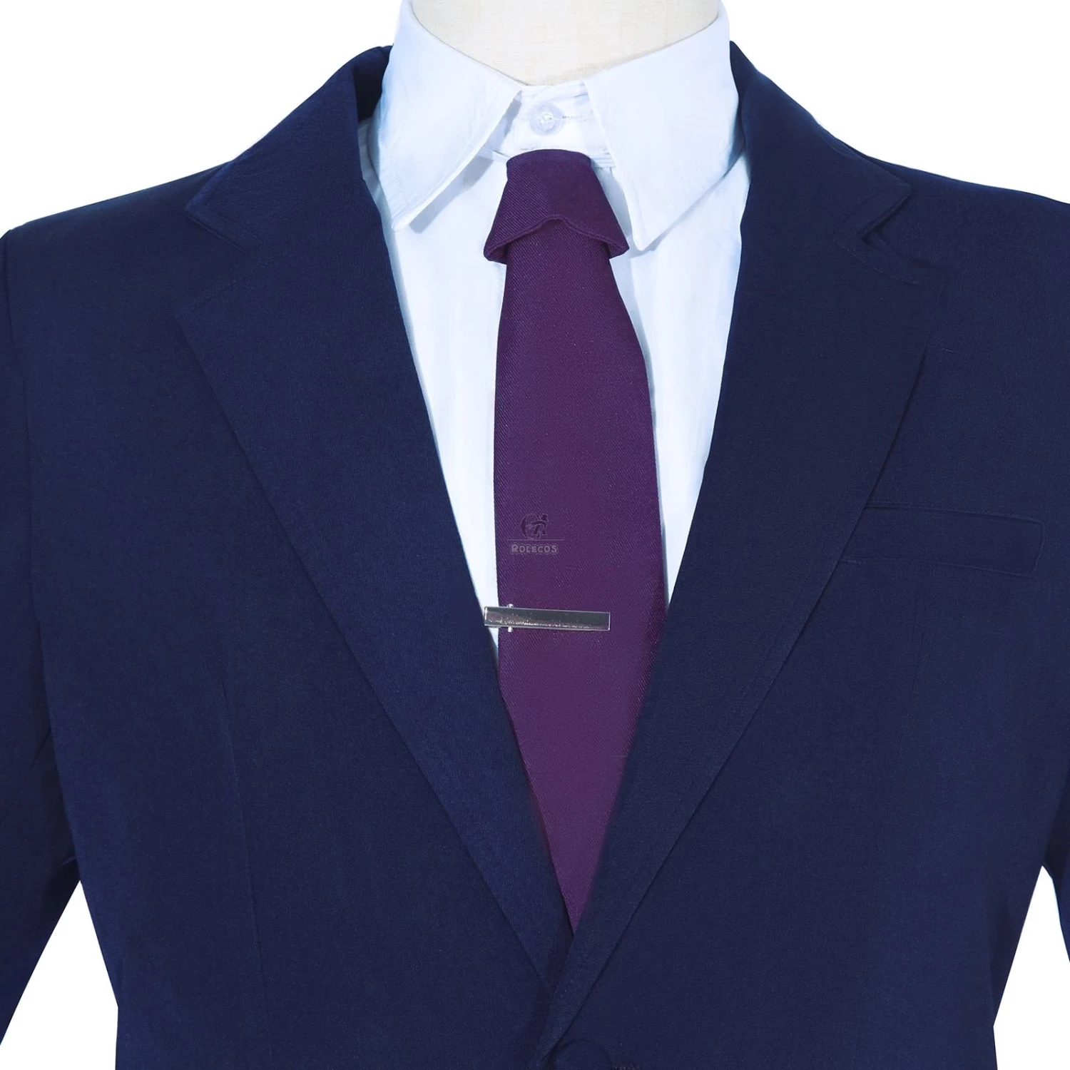 WotaKoi Love is Hard for Otaku Hirotaka Nifuji Blue Suits for Men Cosplay Costume 5 WotaKoi Love is Hard for Otaku Hirotaka Nifuji Blue Suits for Men Cosplay Costume - Image 5