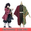 Demon Slayer / Kimetsu no Yaiba Tomioka Giyuu Kimono Cosplay Costume