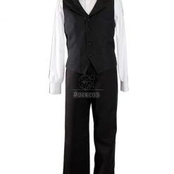 Durarara Heiwajima Shizuo Cosplay Costume Uniform Black