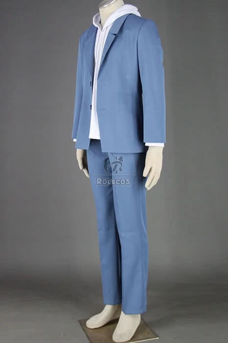 Durarara Kida Masaomi Cosplay Costume Uniform Blue 3 Durarara Kida Masaomi Cosplay Costume Uniform Blue - Image 3
