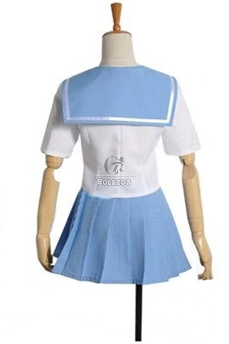 Kill La Kill Mako Mankanshoku Uniform Dress Cosplay Costume Any Size 3 Kill La Kill Mako Mankanshoku Uniform Dress Cosplay Costume Any Size - Image 3