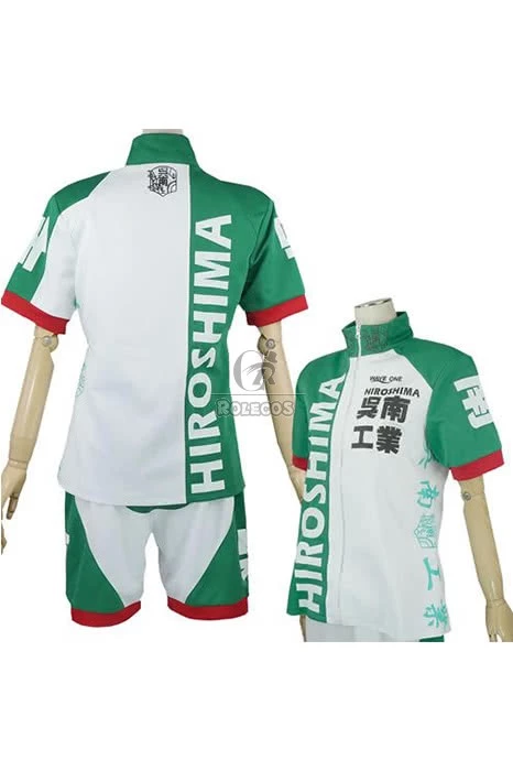 Yowamushi Pedal Kureminami Machimiya Eikichi Club Uniform Cosplay Costume 4 Yowamushi Pedal Kureminami Machimiya Eikichi Club Uniform Cosplay Costume - Image 4