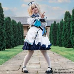 Game Genshin Impact Shining idol Barbara Cosplay Costume -Anime Costumes store online genshin impact barbara cosplay costume1