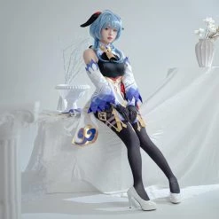 Game Genshin Impact Ganyu Cosplay Costume -Anime Costumes store online genshin impact ganyu cosplay costume998