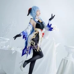 Game Genshin Impact Ganyu Cosplay Costume
